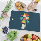 Hedgehog with flowers Cutting Board Gallery Image 2
