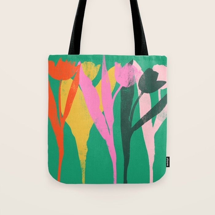 tulips 12 Tote Bag Gallery Image 1