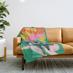 tulips 12 Throw Blanket Gallery Image 1