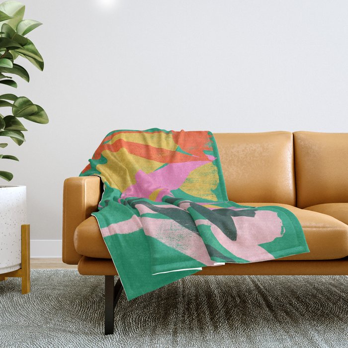 tulips 12 Throw Blanket Gallery Image 1
