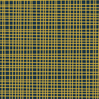 Fine Weave Retro Modern Mid-Century Pattern in Mustard Yellow and Navy Blue Coffee Mug Gallery Image 2