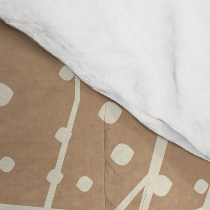 Cheetahs Monstera 1 Comforter Gallery Image 4