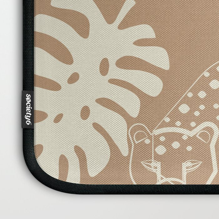 Cheetahs Monstera 1 Laptop Sleeve Gallery Image 3