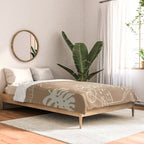 Cheetahs Monstera 1 Comforter Gallery Image 2