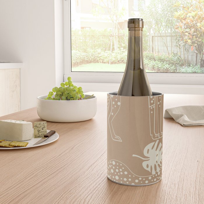 Cheetahs Monstera 1 Wine Chiller Gallery Image 4
