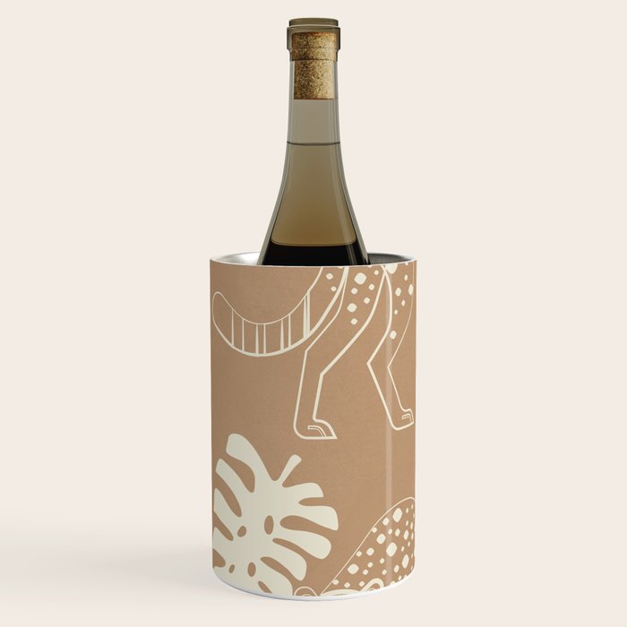 Cheetahs Monstera 1 Wine Chiller Gallery Image 2