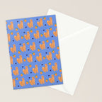 Golden Retriever and fruits Stationery Card Gallery Image 2