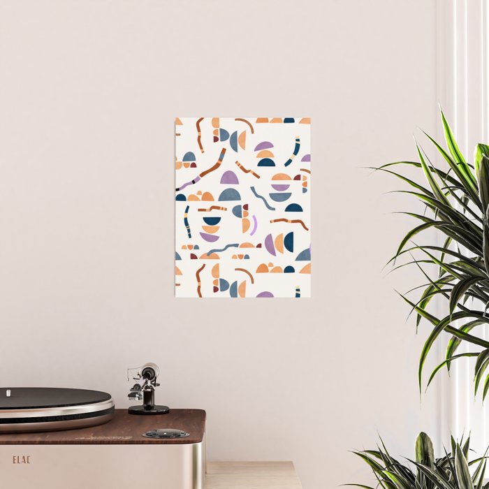 Modern simple shapes C Poster Gallery Image 2