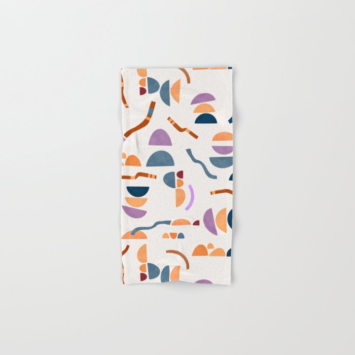 Modern simple shapes C Bath Towel Gallery Image 1