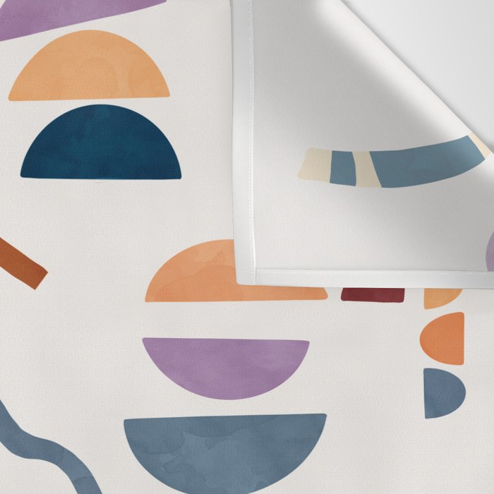 Modern simple shapes C Wall Tapestry Gallery Image 3