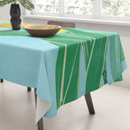 Modern Art Flowers 20 Tablecloth Gallery Image 3