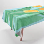 Modern Art Flowers 20 Tablecloth Gallery Image 1