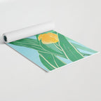 Modern Art Flowers 20 Yoga Mat Gallery Image 2