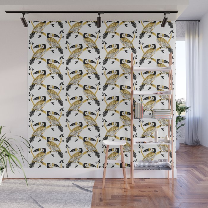 Golden Toucan Wall Mural Gallery Image 1