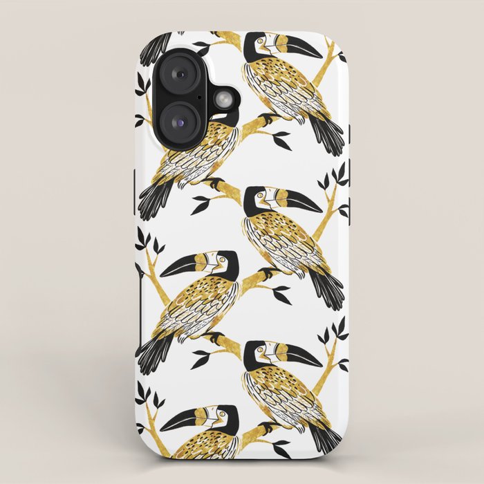 Golden Toucan iPhone Case Gallery Image 1