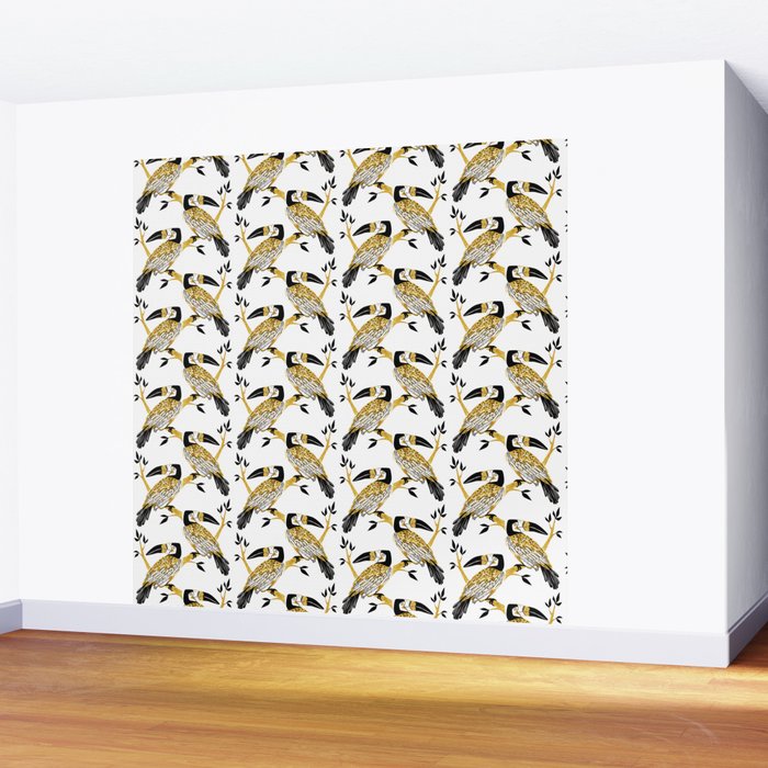 Golden Toucan Wall Mural Gallery Image 2