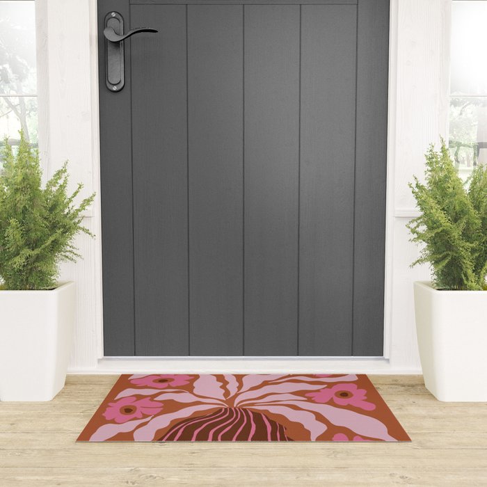 Mid-century blooming pot  Welcome Mat Gallery Image 3