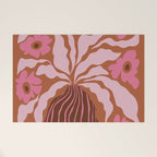 Mid-century blooming pot  Welcome Mat Gallery Image 1