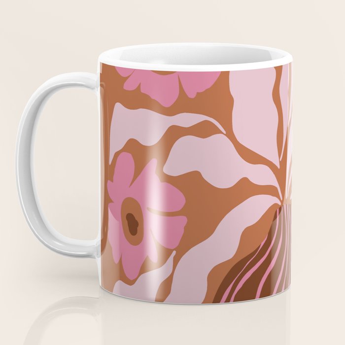 Mid-century blooming pot  Coffee Mug Gallery Image 3