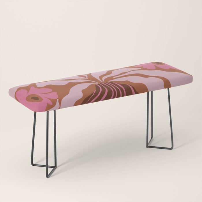 Mid-century blooming pot  Bench Gallery Image 1