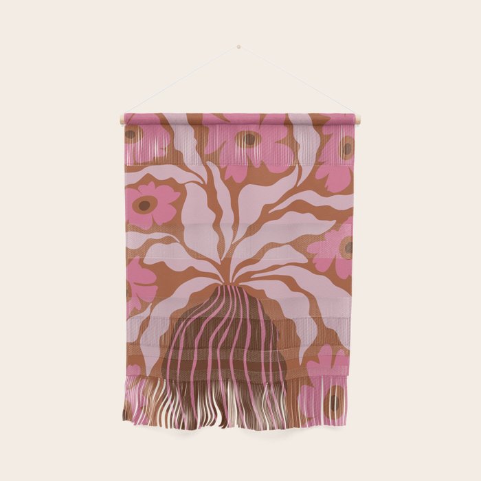 Mid-century blooming pot  Wall Hanging Gallery Image 1