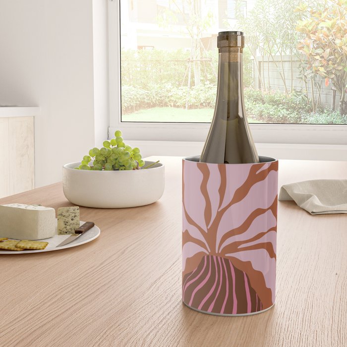 Mid-century blooming pot  Wine Chiller Gallery Image 4