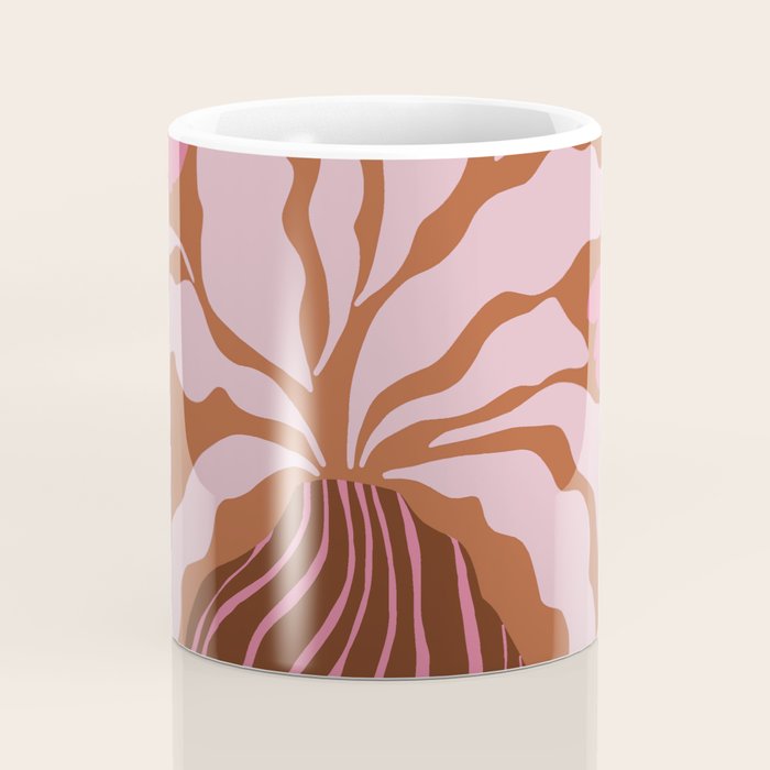 Mid-century blooming pot  Coffee Mug Gallery Image 4