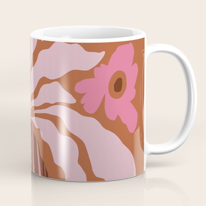 Mid-century blooming pot  Coffee Mug Gallery Image 1