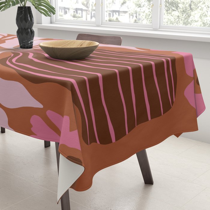 Mid-century blooming pot  Tablecloth Gallery Image 3