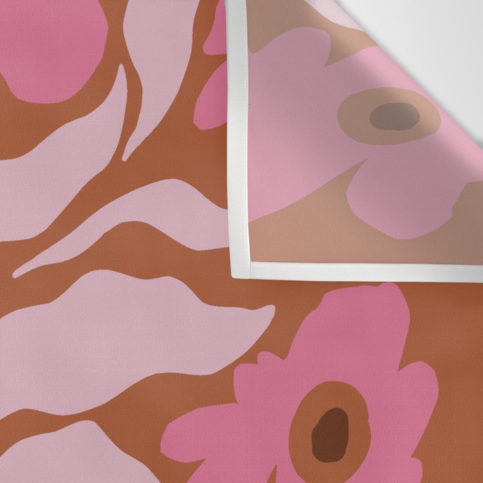 Mid-century blooming pot  Wall Tapestry Gallery Image 3