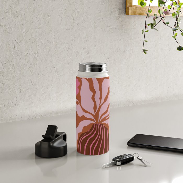 Mid-century blooming pot  Water Bottle Gallery Image 4