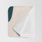 Two birds dancing Throw Blanket Gallery Image 3
