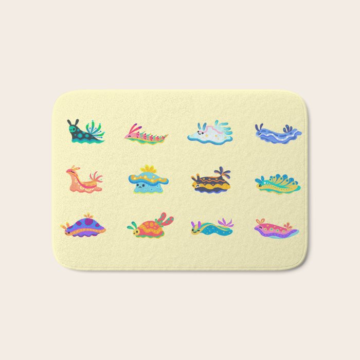 Sea slug Bath Mat Gallery Image 1