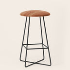 WITHIN THE TIDES - CINNAMON DARK Stool Gallery Image 1