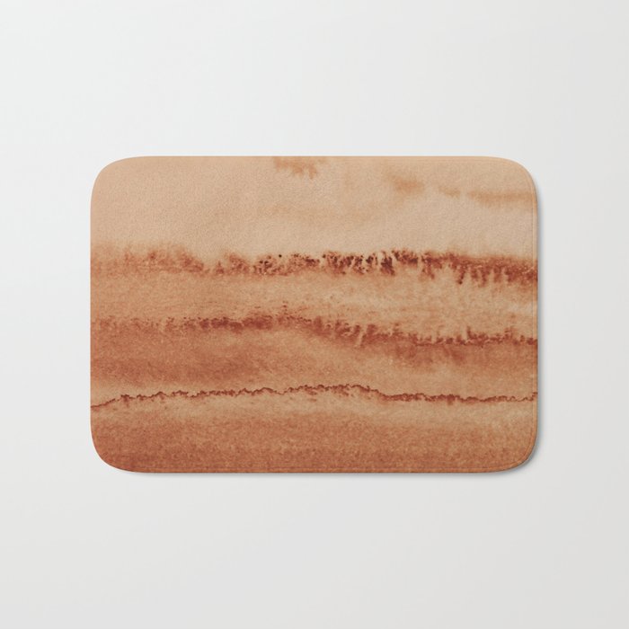 WITHIN THE TIDES - CINNAMON DARK Bath Mat Gallery Image 1