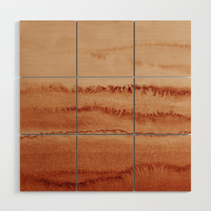 WITHIN THE TIDES - CINNAMON DARK Wood Wall Art Gallery Image 1