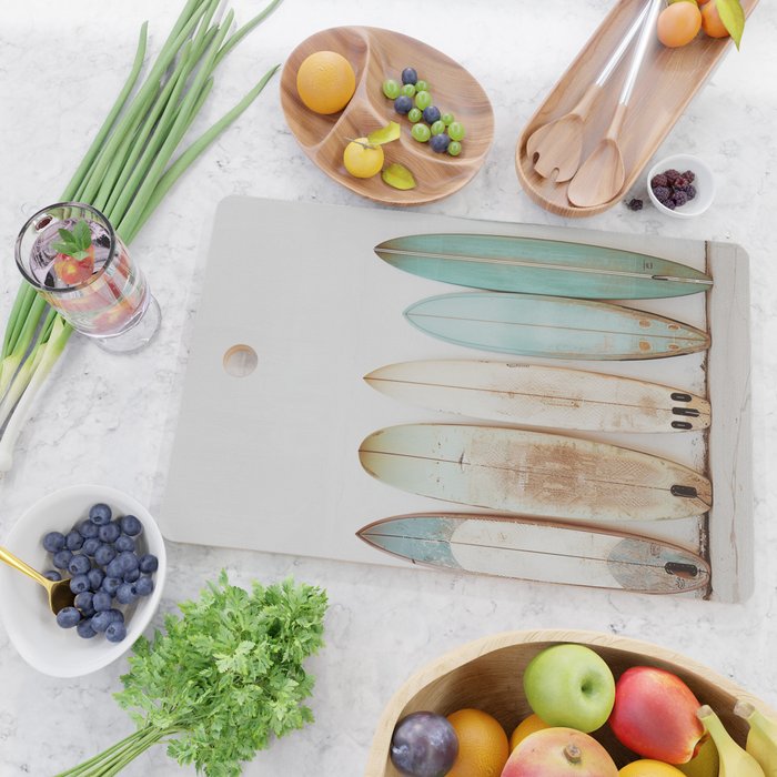 lets surf cxv Cutting Board Gallery Image 2