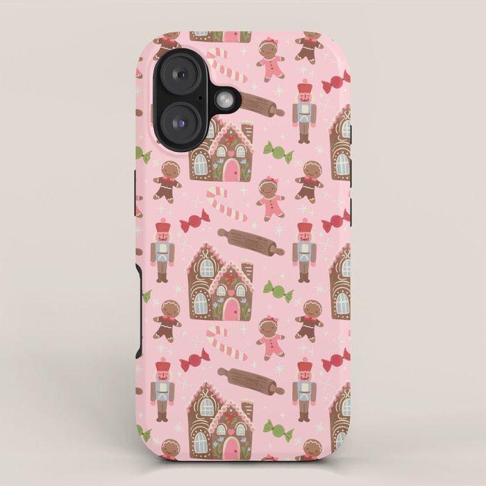 Retro Christmas Baking Wonderland iPhone Case Gallery Image 1