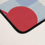 Red Cherries & Baby Blue Gingham Desk Mat Gallery Image 4