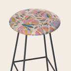 Colorful Butterflies - Art Print Stool Gallery Image 2
