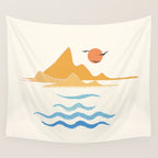 Minimalistic Summer III Wall Tapestry Gallery Image 4