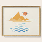 Minimalistic Summer III Serving Tray Gallery Image 1