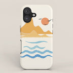 Minimalistic Summer III iPhone Case Gallery Image 1