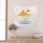 Minimalistic Summer III Wall Tapestry Gallery Image 2
