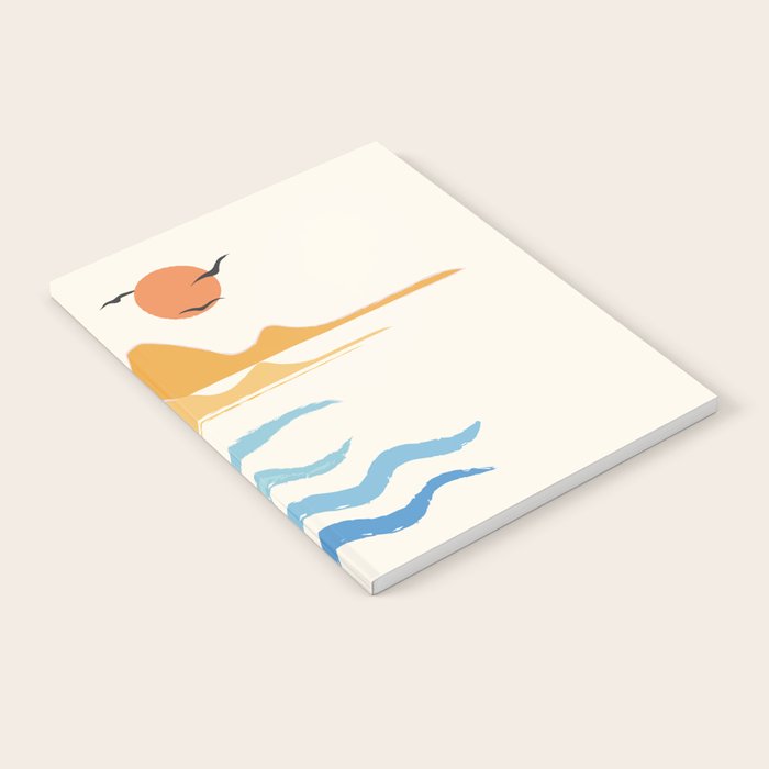 Minimalistic Summer III Notebook Gallery Image 2