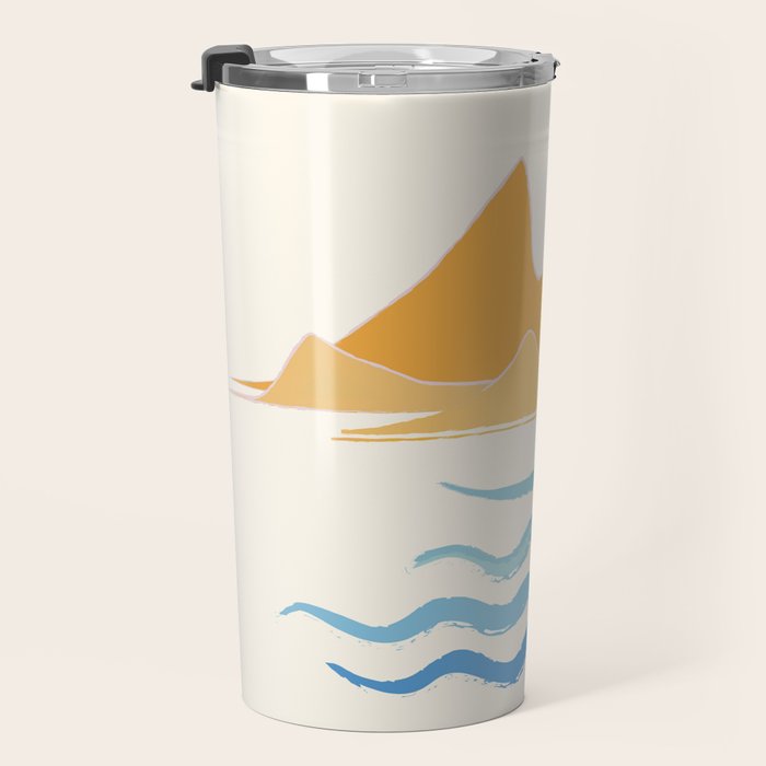 Minimalistic Summer III Travel Mug Gallery Image 3