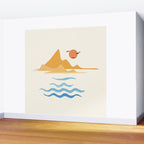 Minimalistic Summer III Wall Mural Gallery Image 2