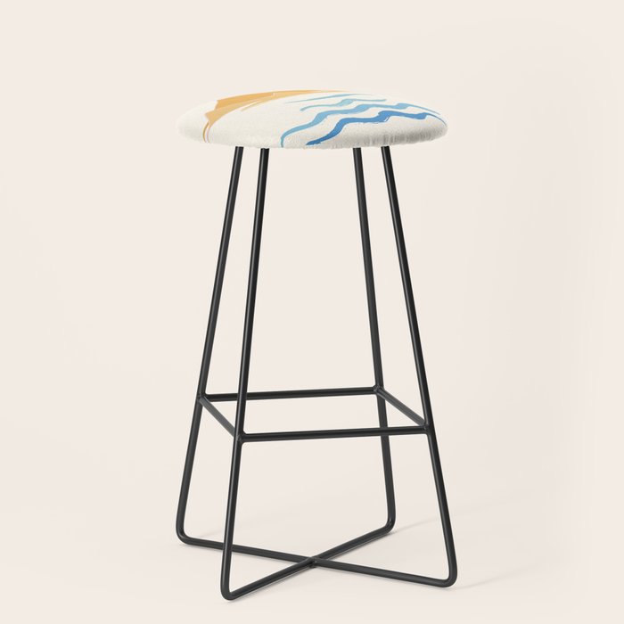 Minimalistic Summer III Stool Gallery Image 1