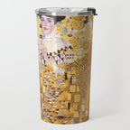 Gustav Klimt - The Woman in Gold Travel Mug Gallery Image 2