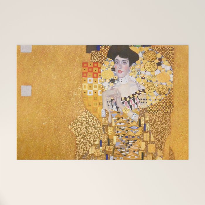 Gustav Klimt - The Woman in Gold Welcome Mat Gallery Image 1